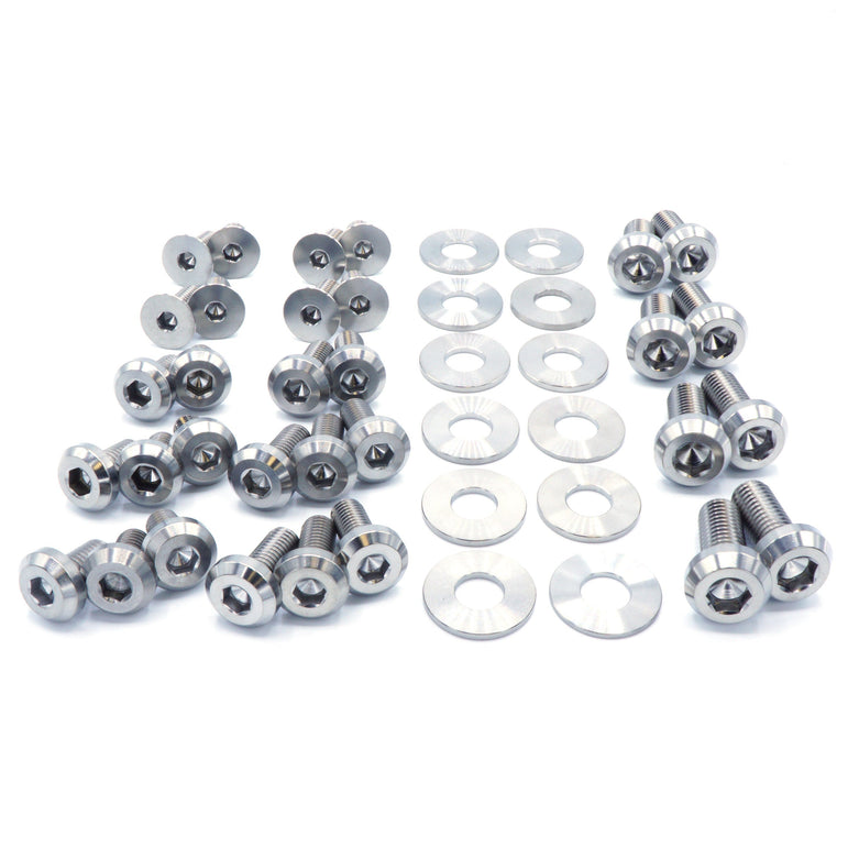 Titanium Hardware Door Kit - Volkswagen GTI MK7 (2015-2021) - JSI Racing 