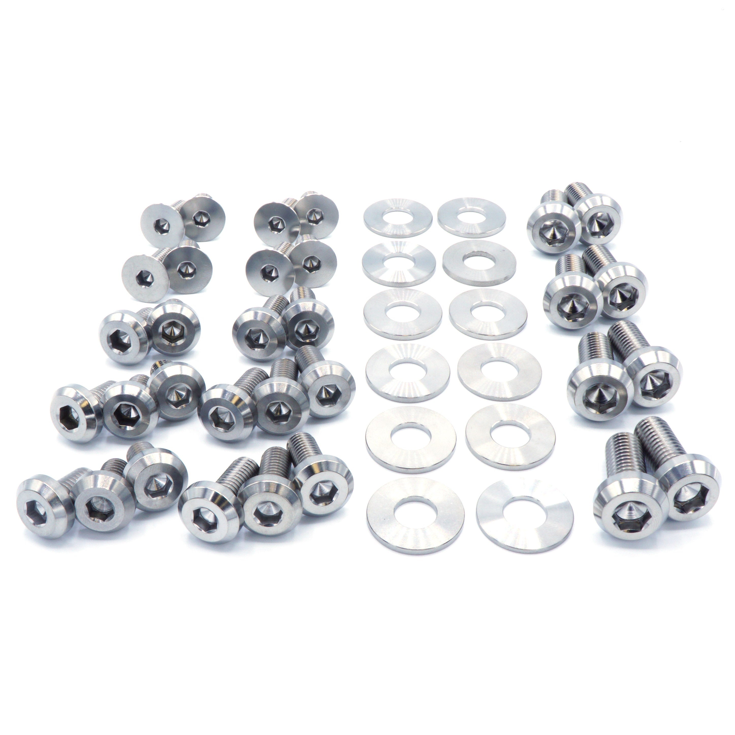 Titanium Hardware Door Kit - Volkswagen GTI MK7 (2015-2021) - JSI Racing 