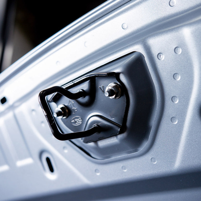 Stage 1 Titanium Hardware Hood Kit - Subaru WRX (2022+) - JSI Racing 
