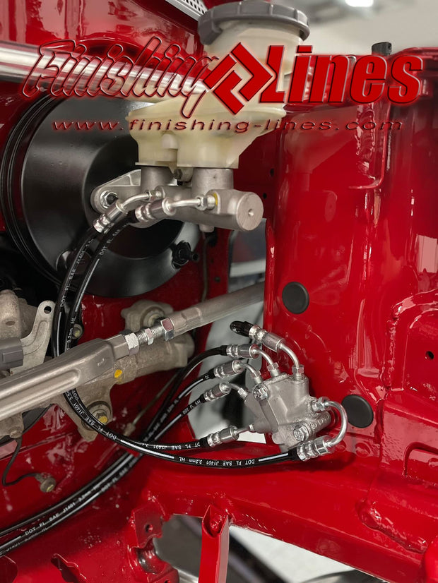 Finishing Lines ZE1 Insight ABS Delete Brake Line Kit (00–06) - JSI Racing 