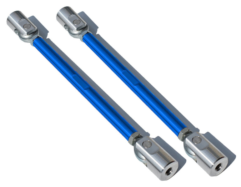 Adjustable Splitter Support Rods (PAIR) - BLUE - FSPE