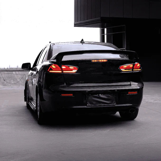 NTXGlow Tail Lights (2008-2020 Mitsubishi Lancer Evo X) - JSI Racing 