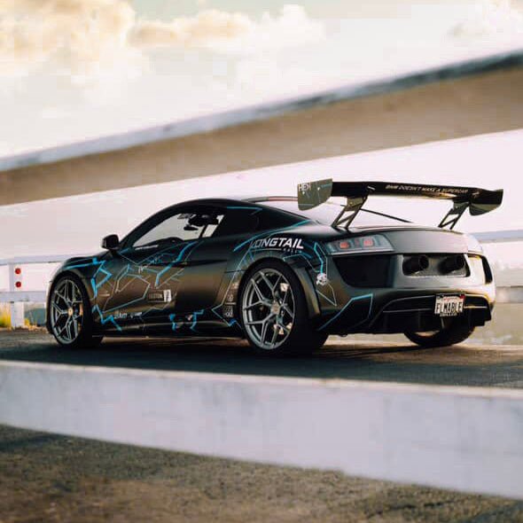FSPE Wing Uprights – Audi R8 (2006–2012, APR GTC-500, Pair) - JSI Racing 