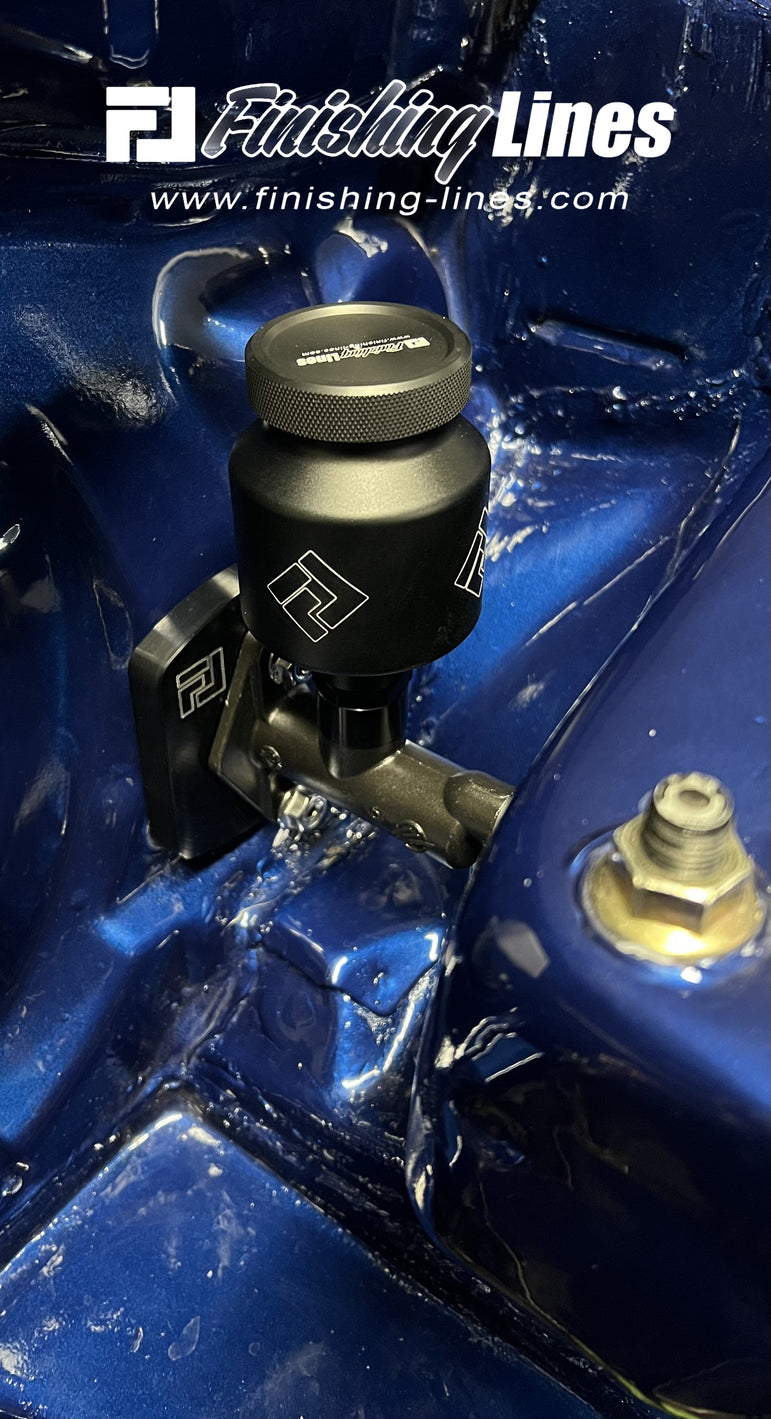 Finishing Lines Black Clutch Master Cylinder Adapter – Honda/Acura - JSI Racing 