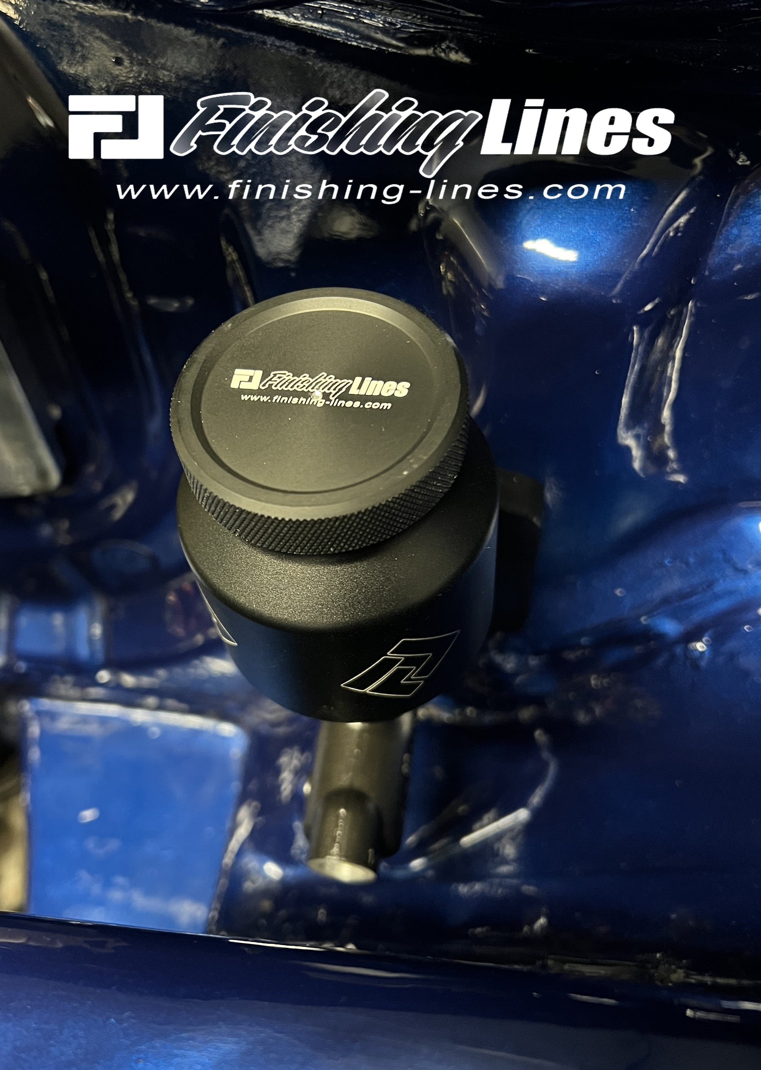 Finishing Lines Black Clutch Master Cylinder Adapter – Honda/Acura - JSI Racing 