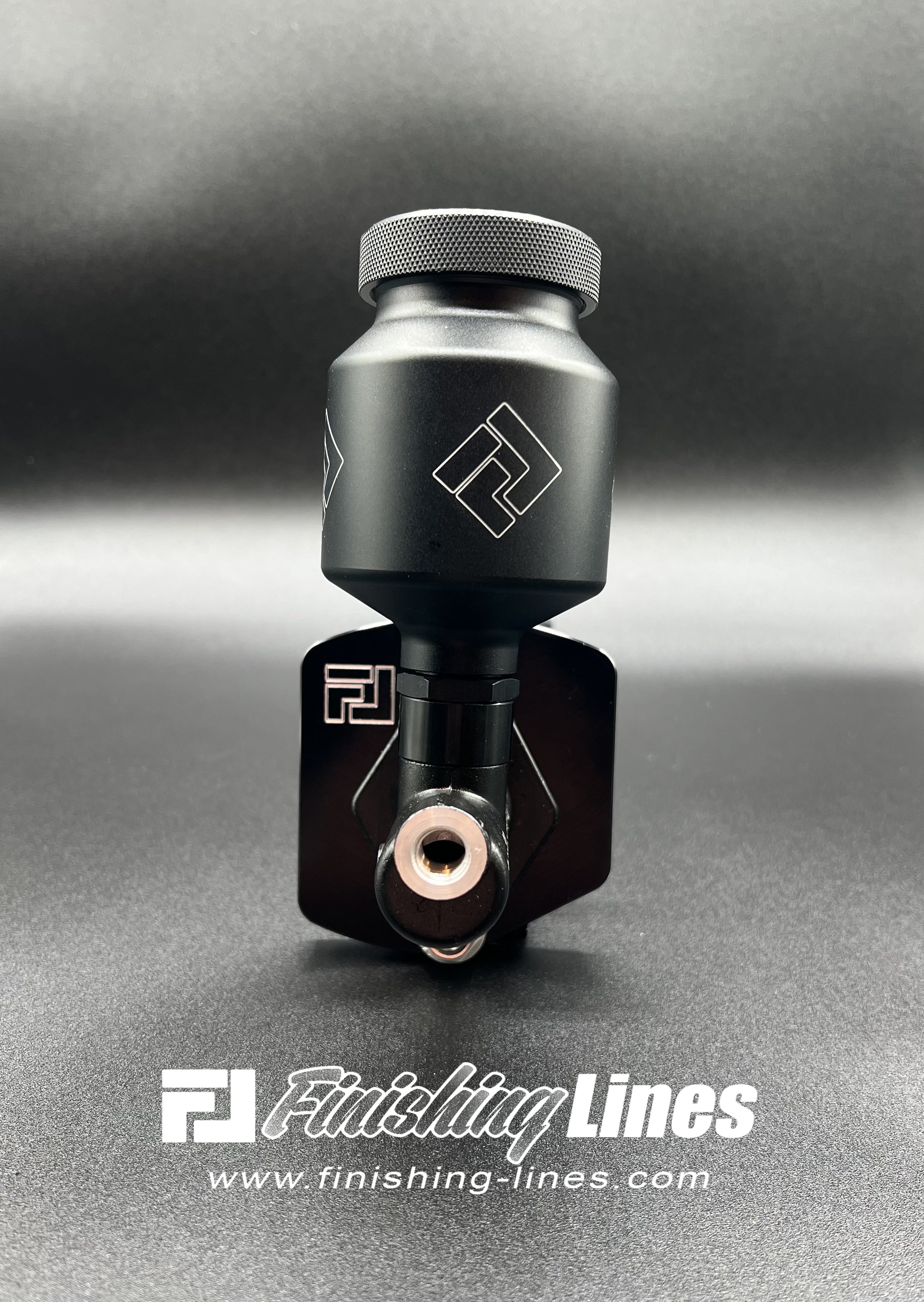 Finishing Lines Black Clutch Master Cylinder Adapter – Honda/Acura - JSI Racing 