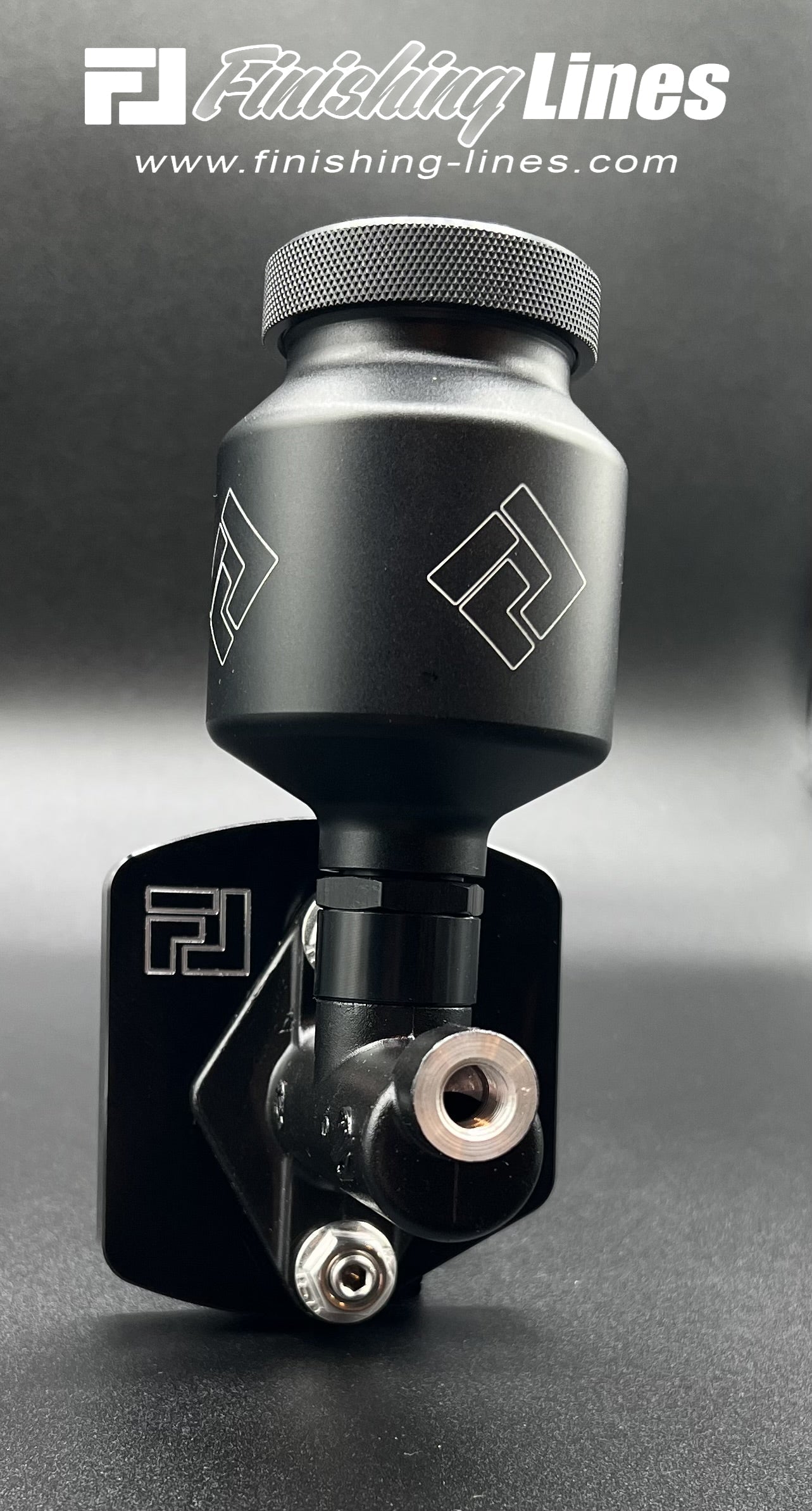 Finishing Lines Black Clutch Master Cylinder Adapter – Honda/Acura - JSI Racing 
