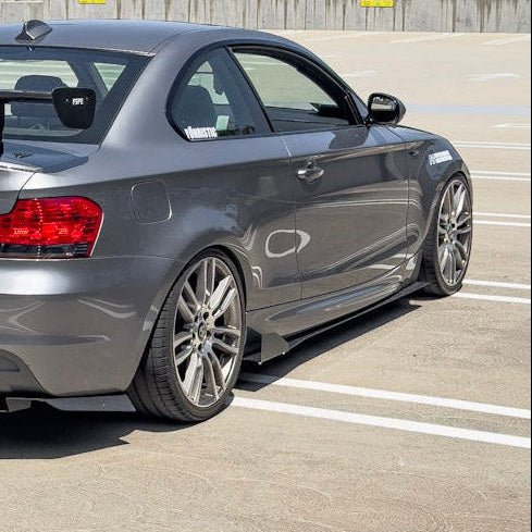 BMW 128i / 135i (2007-2013) Aluminum Side Skirt Extensions