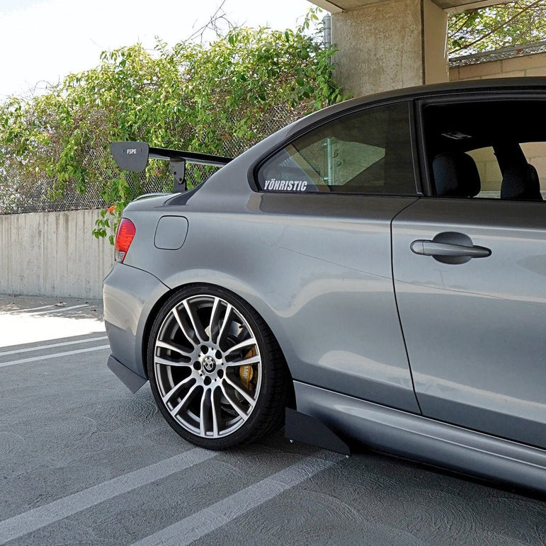 BMW 128i / 135i (2007-2013) Aluminum Side Skirt Extensions
