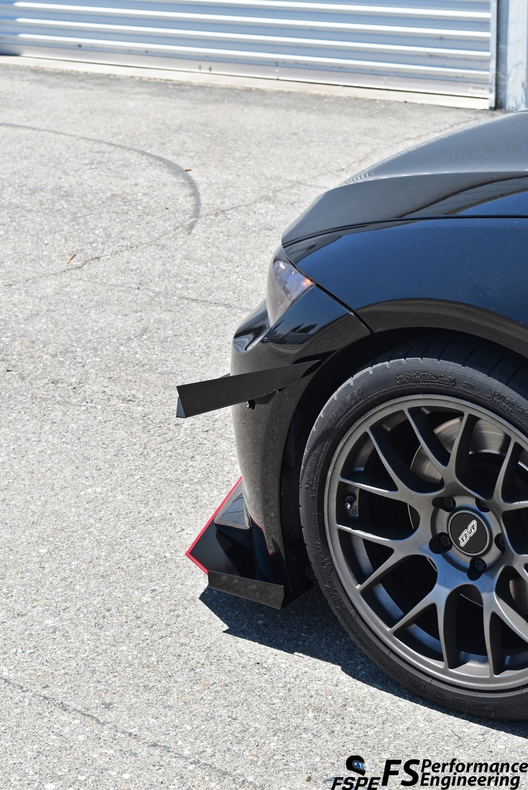 BMW 335i (E92) (2006-2012) Canards V1 for Amuse Bumper