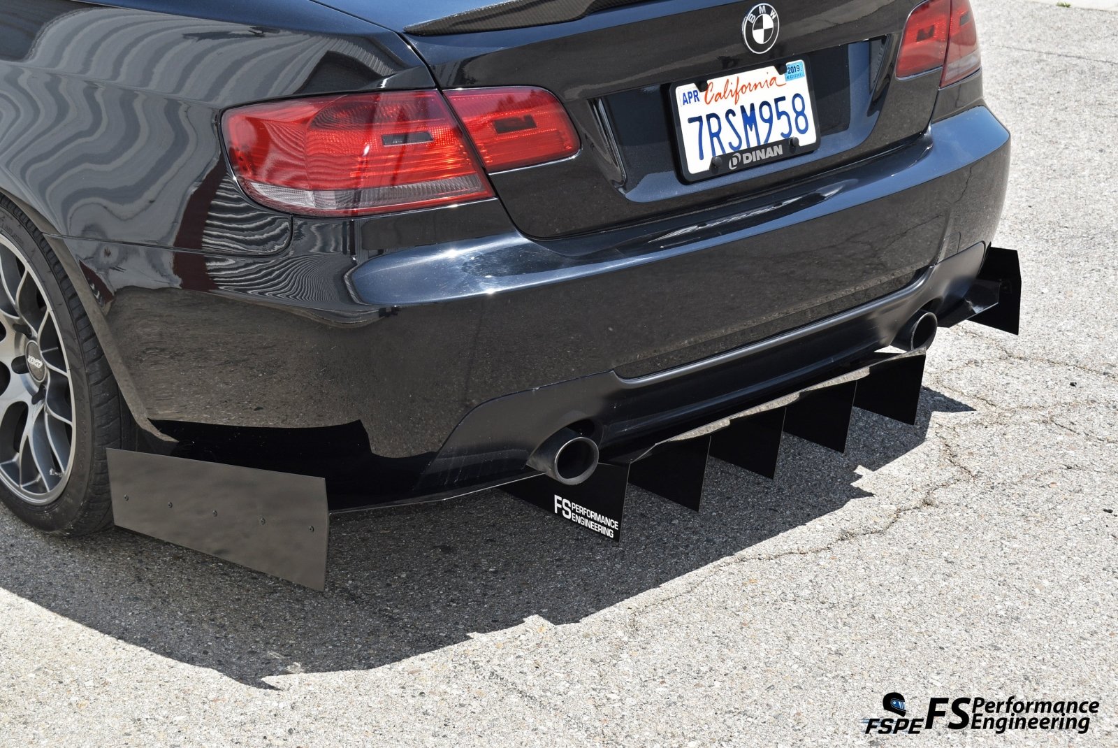 BMW 335i (E92) (2006-2012) Rear Diffuser