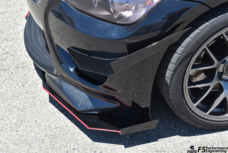 BMW 335i (E92) (2006-2012) Splitter Spats for Amuse Bumper