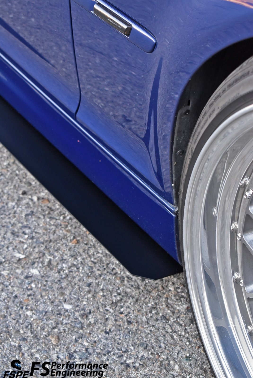 BMW E46 M3 (2000-2006) Side Skirt Extensions V1 - JSI Racing 