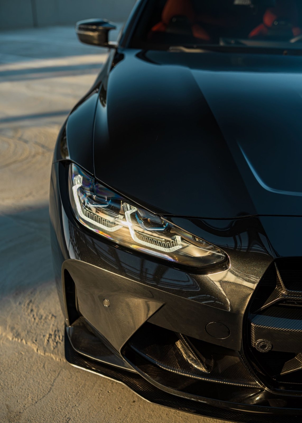 BMW M3 (G80/G81) & M4 (G82/G83) (2021-2026) Front Splitter V1 - JSI Racing 