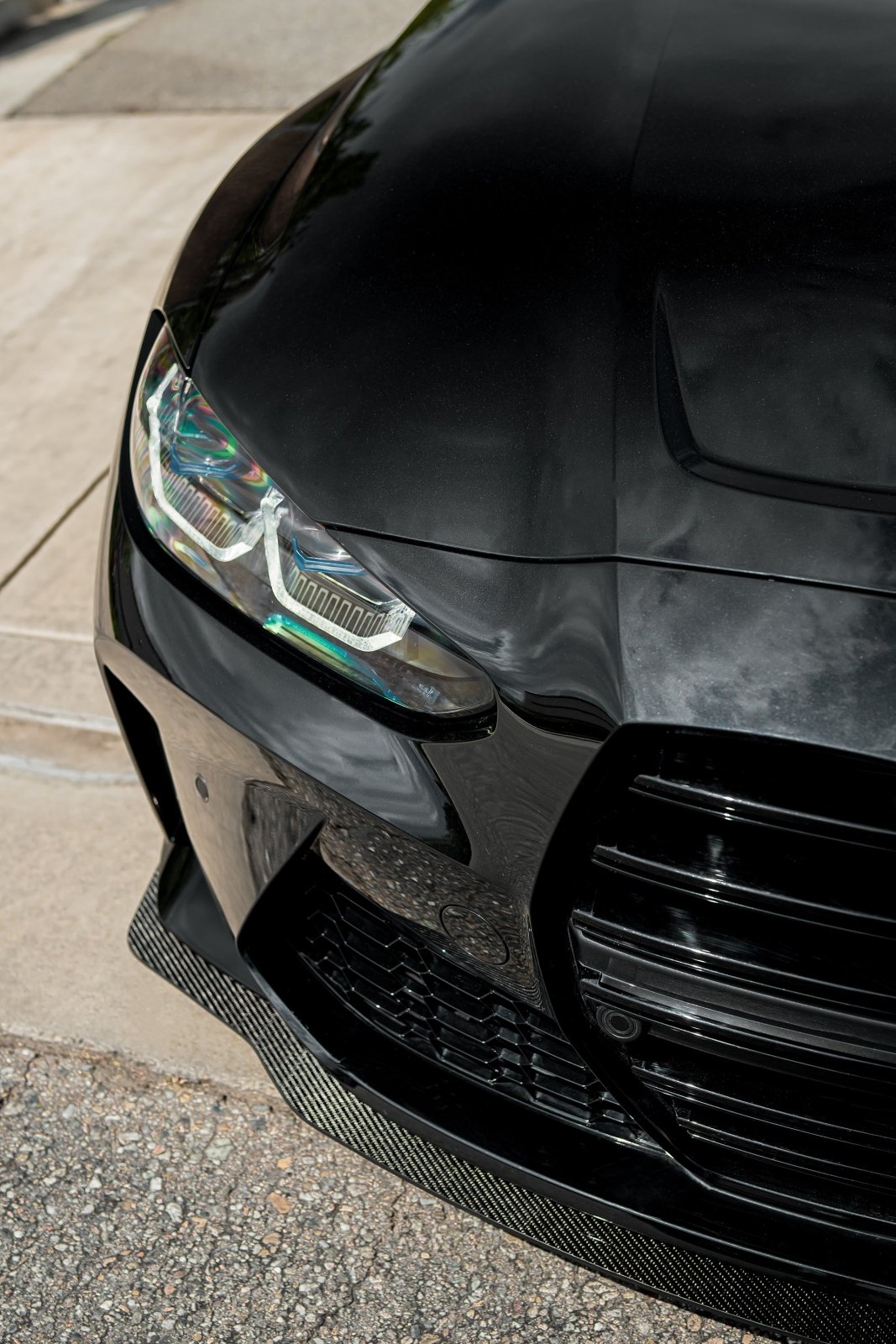 BMW M3 (G80/G81) & M4 (G82/G83) (2021-2026) Front Splitter V1 - JSI Racing 