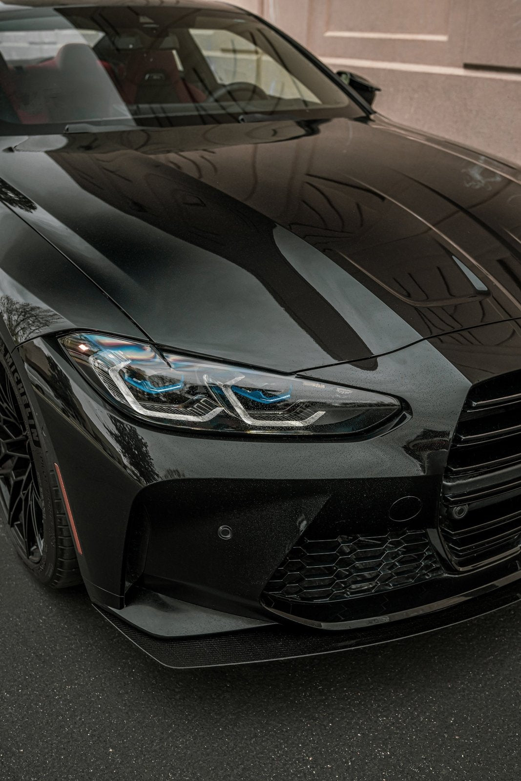 BMW M3 (G80/G81) & M4 (G82/G83) (2021-2026) Front Splitter V2 - JSI Racing 