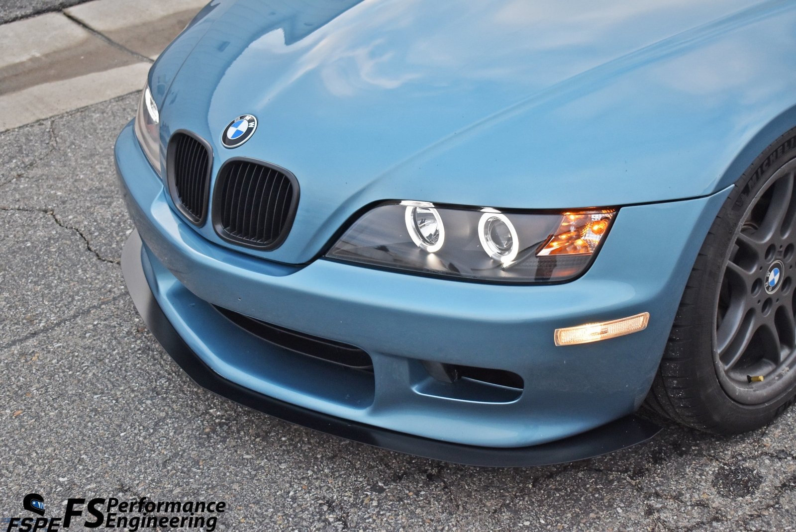 BMW Z3 (1995-2002) Front Splitter V1 - JSI Racing 