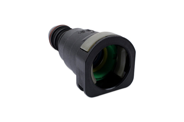 RaceFlux 5/8" Hose Barb to 5/8" (15.82mm) Female Quick Connect, Straight, Single Button