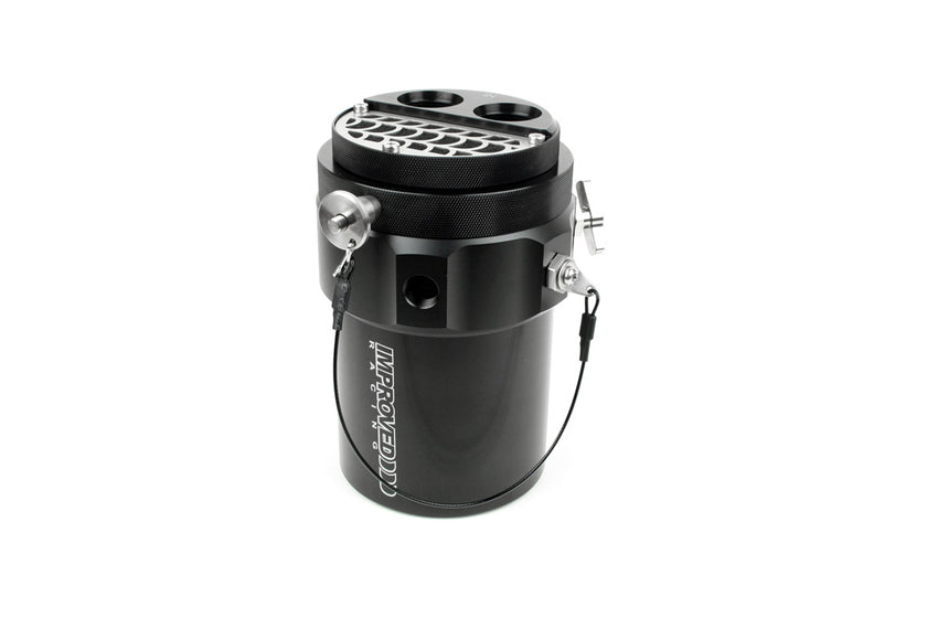 Improved Racing CCR Competition Racing Oil Catch Can, 0.5 Liter (0.5 Qt)