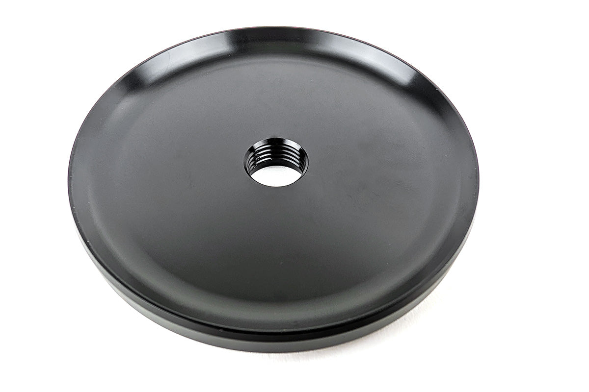 Improved Racing CCR Oil Catch Can Replacement Bottom Cap with -6 ORB Drain Port