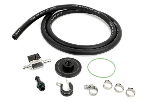 Improved Racing CCR Oil Catch Can 3/8" Remote Drain Kit