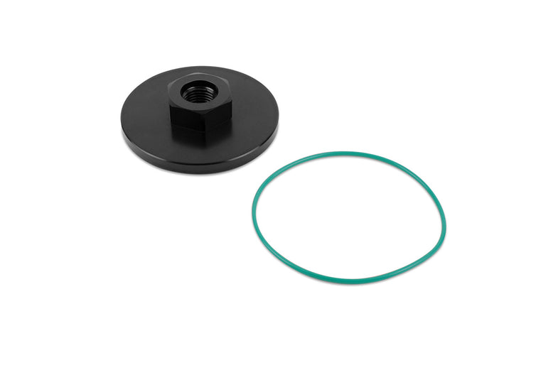 Improved Racing CCS Oil Catch Can Replacement Bottom Cap with Drain Port