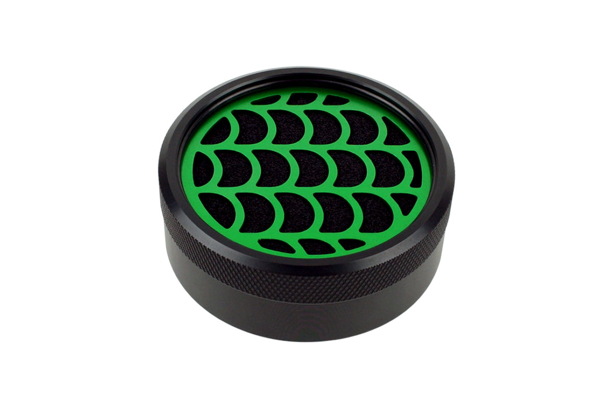 Improved Racing CCS Low Profile Oil Catch Can Vent to Atmosphere Filter