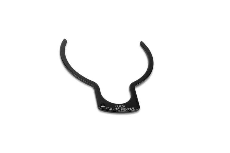 Improved Racing CCS Lock Clip, Black Anodized Finish