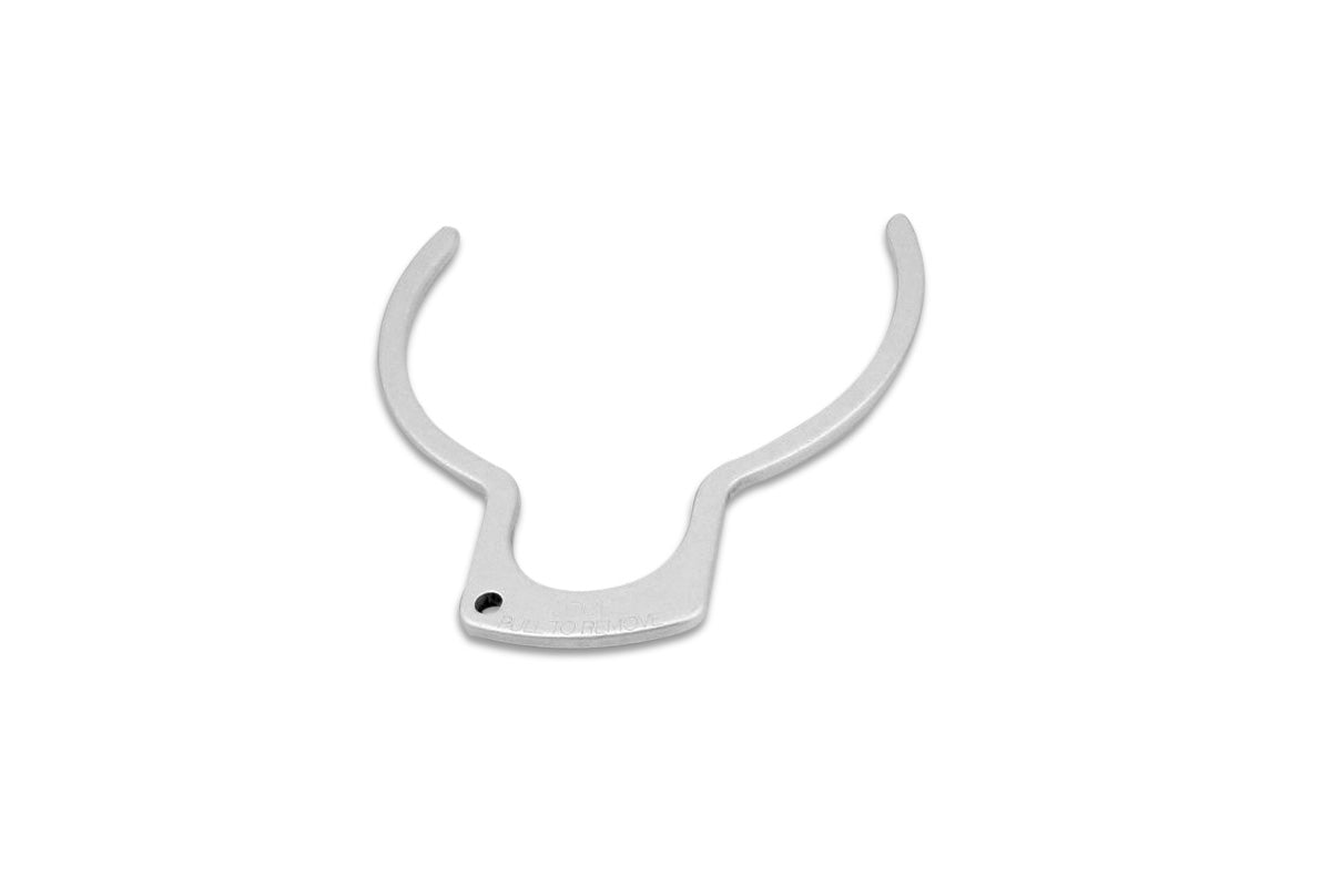 Improved Racing CCS Lock Clip, Silver Anodized Finish