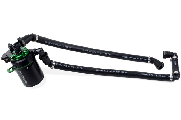Improved Racing CCS Oil Catch Can Kit for Dodge Charger & Challenger 6.2L Hemi Hellcat, Redeye, Demon