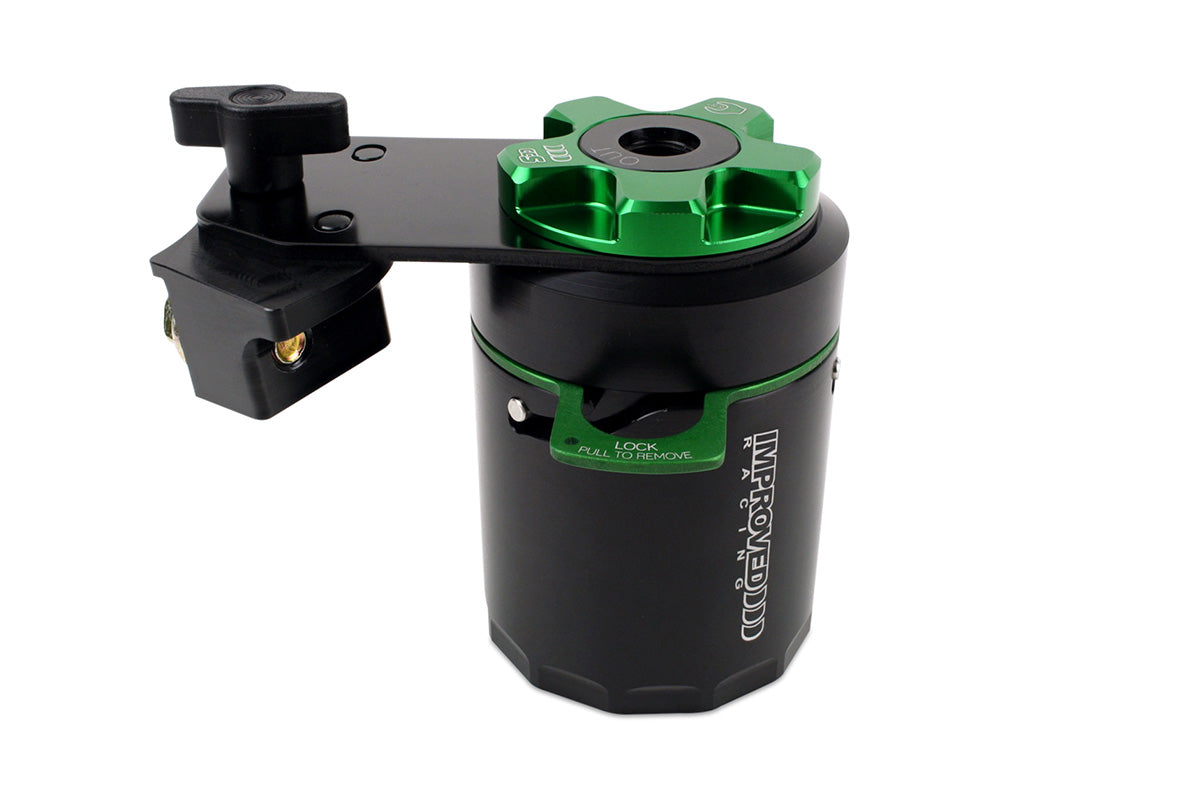 Improved Racing CCS Oil Catch Can Kit for Dodge Charger & Challenger 6.2L Hemi Hellcat, Redeye, Demon
