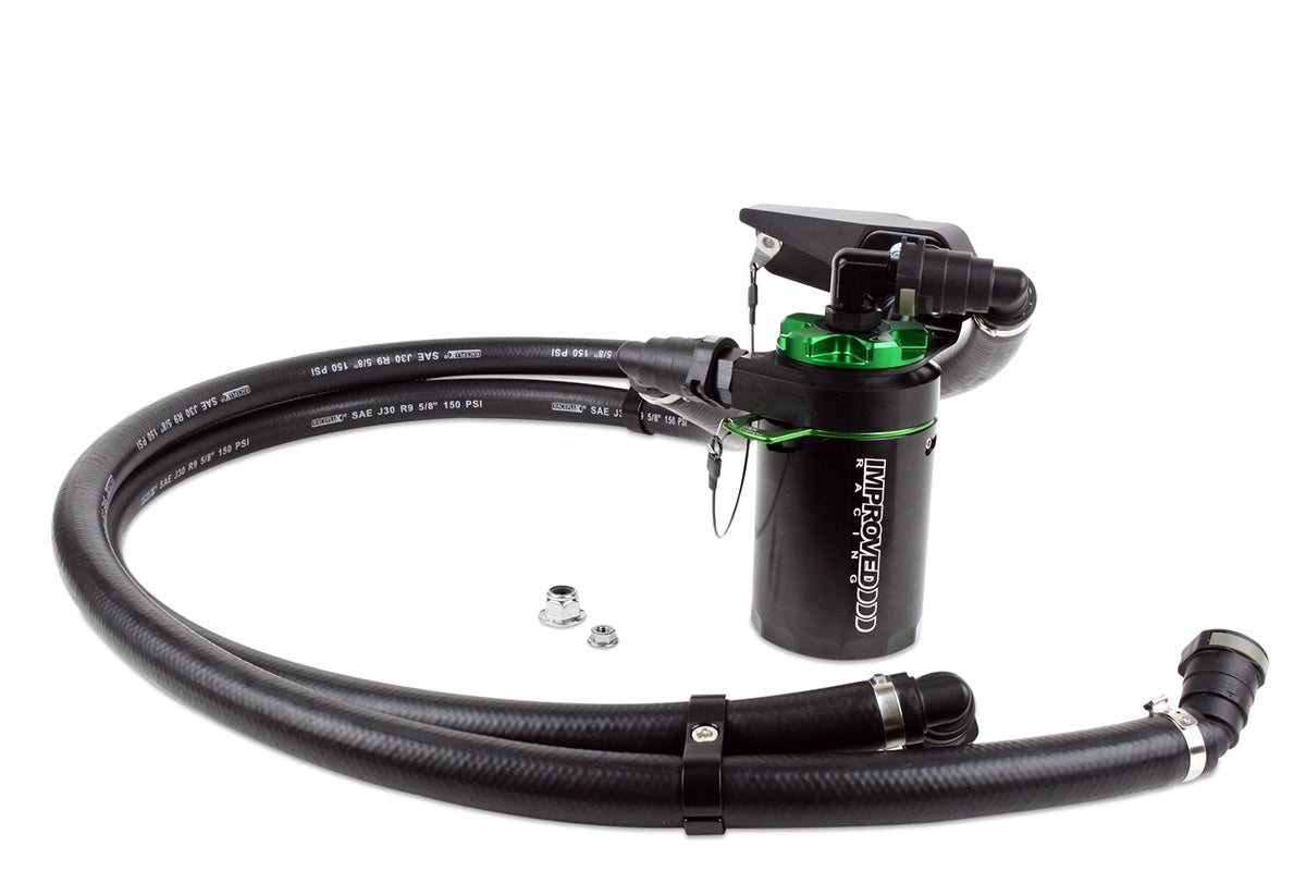Improved Racing CCS Oil Catch Can Kit for 2015+ Ford F-150 3.5L V6, Raptor R 5.2L V8