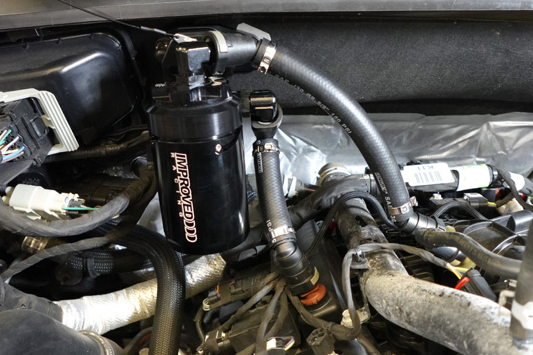 Improved Racing CCS Oil Catch Can Kit for 2015-2024 Ford F-150 2.7L V6