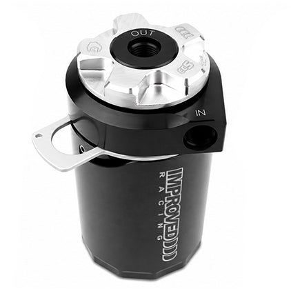 Improved Racing CCS Oil Catch Can Kit for ND Mazda MX-5 Miata, Silver