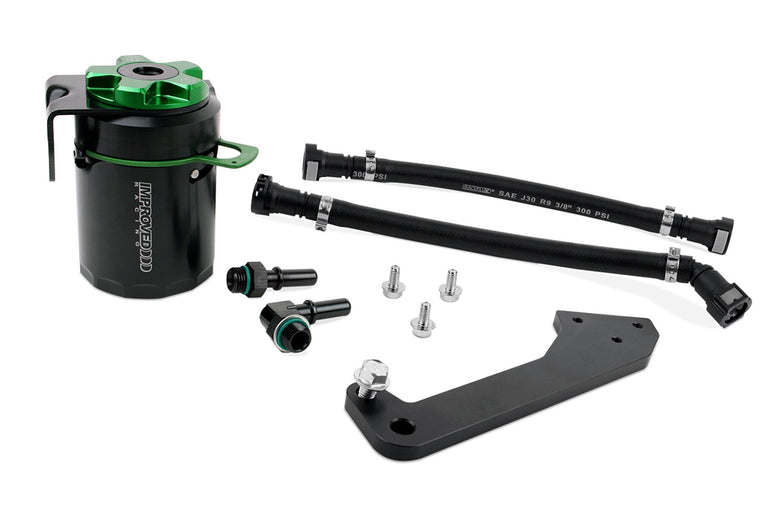Improved Racing CCS Oil Catch Can Kit for C7 Corvette, Gen V Crate Engines