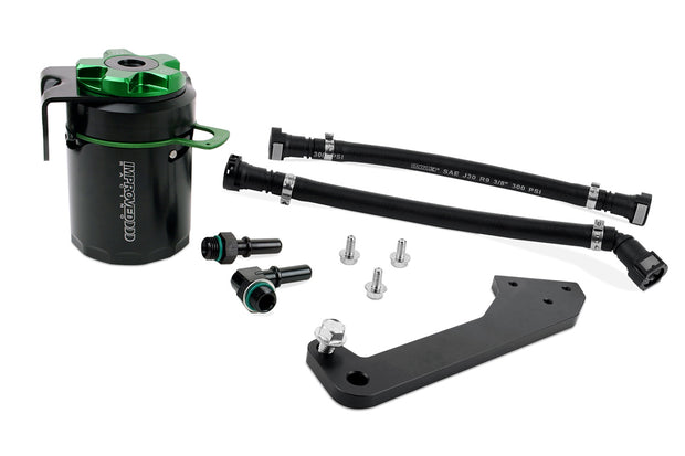 Improved Racing CCS Oil Catch Can Kit for C7 Corvette, Gen V Crate Engines