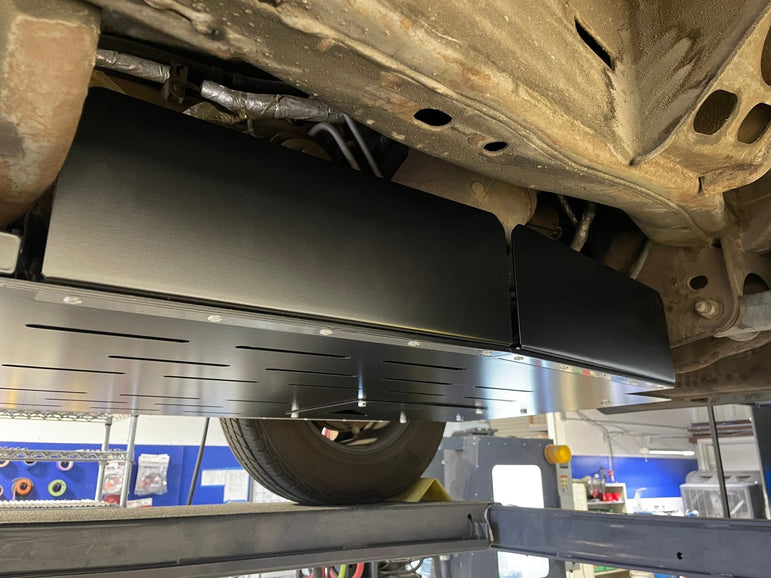 Chevrolet Express / GMC Savana 1500 Catalytic Converter Guard (2003-2014) - JSI Racing 