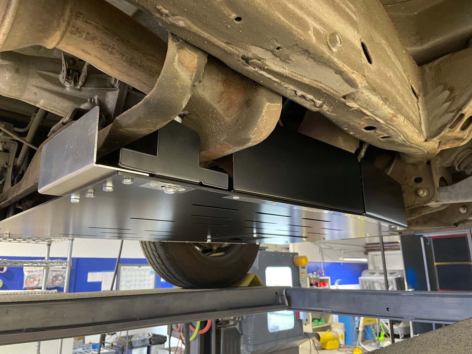 Chevrolet Express / GMC Savana 1500 Catalytic Converter Guard (2003-2014) - JSI Racing 