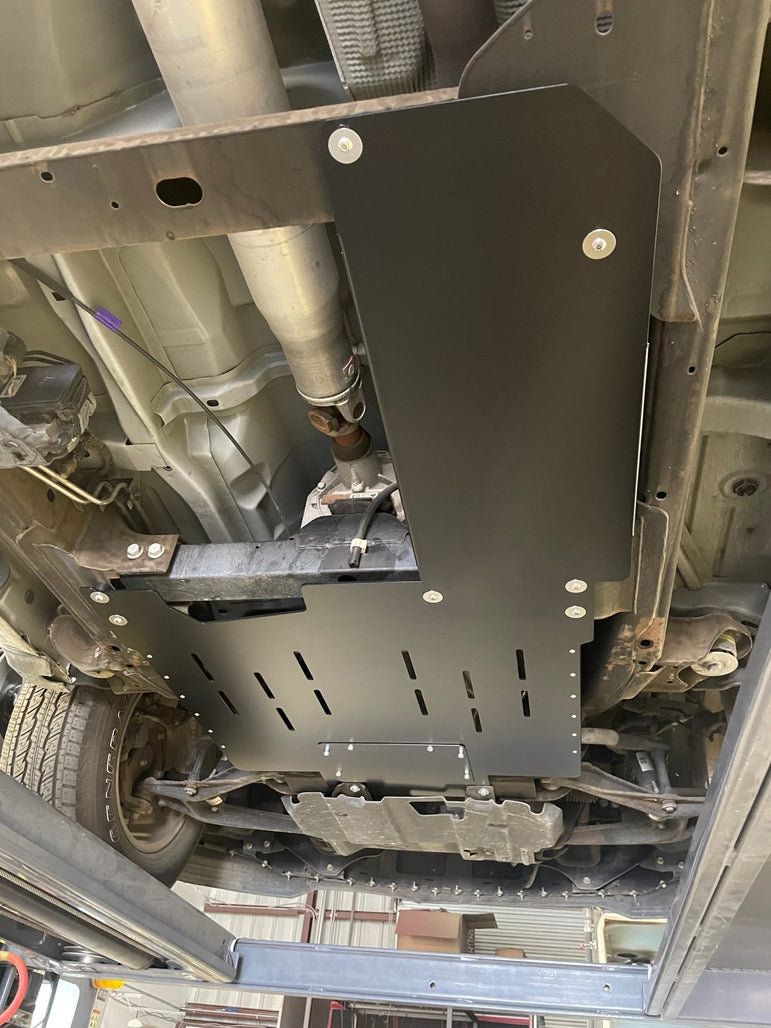Chevrolet Silverado / GMC Sierra 1500 Catalytic Converter Guard (2014-2018) - JSI Racing 