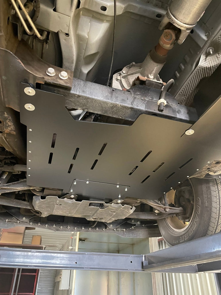 Chevrolet Silverado / GMC Sierra 1500 Catalytic Converter Guard (2014-2018) - JSI Racing 
