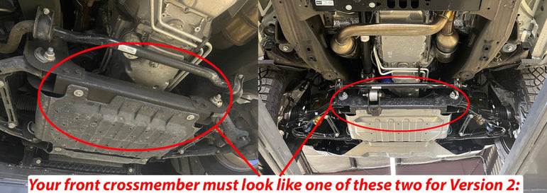 Chevrolet Silverado / GMC Sierra 1500 Catalytic Converter Guard (2019-2026) VERSION 2 - JSI Racing 