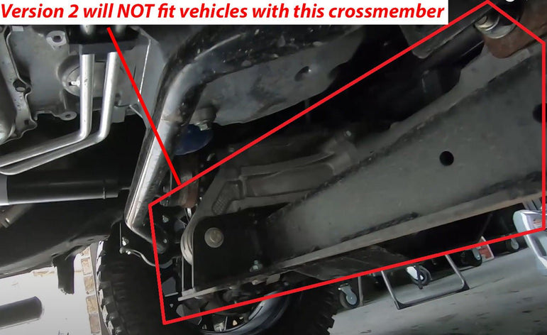 Chevrolet Silverado / GMC Sierra 1500 Catalytic Converter Guard (2019-2026) VERSION 2 - JSI Racing 