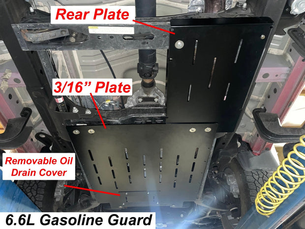 Chevrolet Silverado / GMC Sierra 2500HD / 3500HD Catalytic Converter Guard (2020-2026) - JSI Racing 