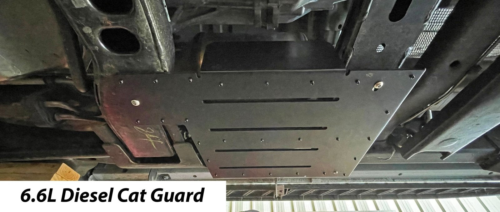 Chevrolet Silverado / GMC Sierra 2500HD / 3500HD Catalytic Converter Guard (2020-2026) - JSI Racing 