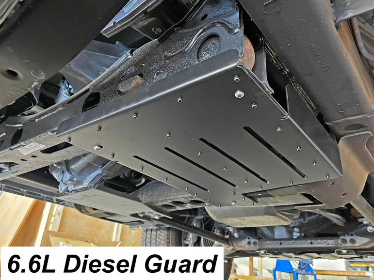 Chevrolet Silverado / GMC Sierra 2500HD / 3500HD Catalytic Converter Guard (2020-2026) - JSI Racing 