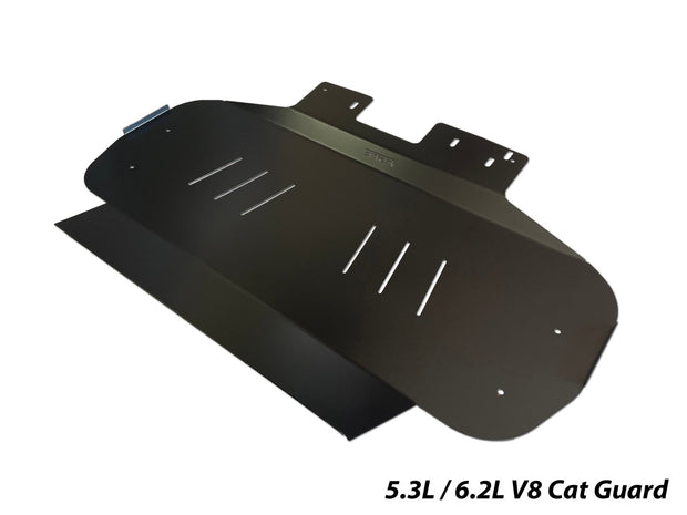 Chevrolet Tahoe / GMC Yukon Catalytic Converter Guard (2021-2026) (5.3L/6.2L) - JSI Racing 