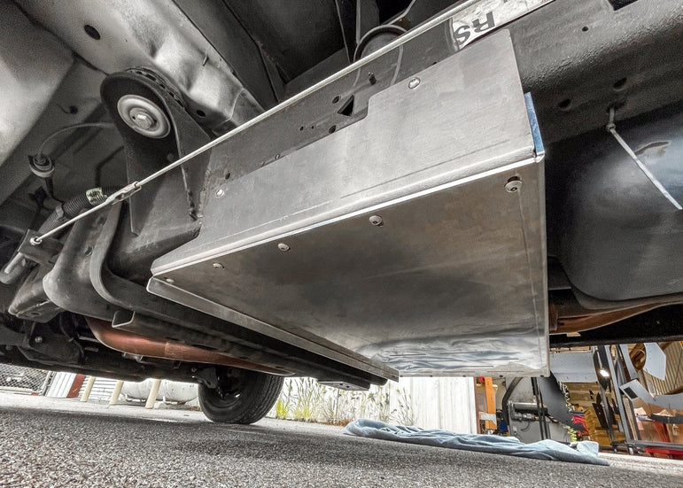 Chevrolet/GMC Express & Savana 2500/3500 Catalytic Converter Guard (2010-2020) - JSI Racing 