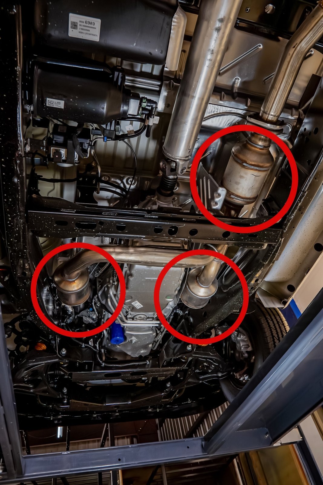 FSPE Catalytic Converter Guard/Shield – Chevrolet Express & GMC Savana (2025, 4.3L V6/6.6L V8)