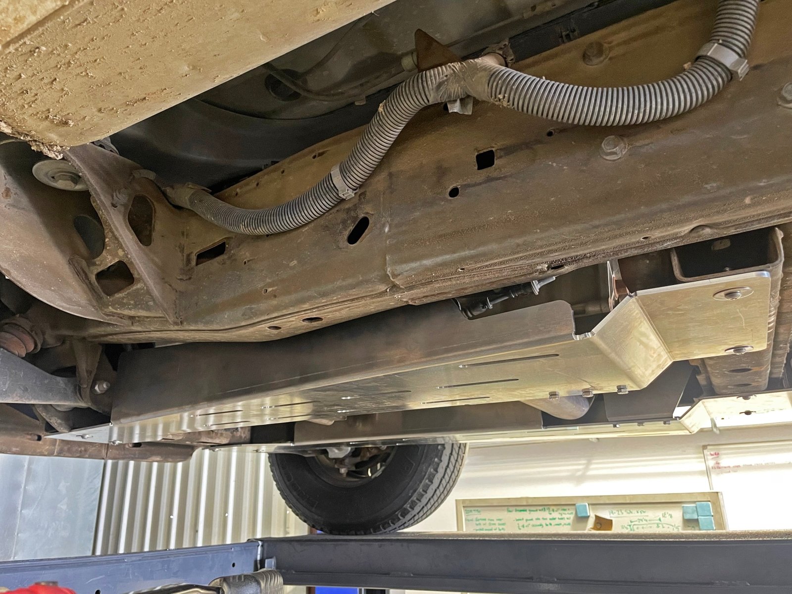 Chevrolet/GMC Express & Savana 2500/3500 Catalytic Converter Guard (2010-2020) - JSI Racing 