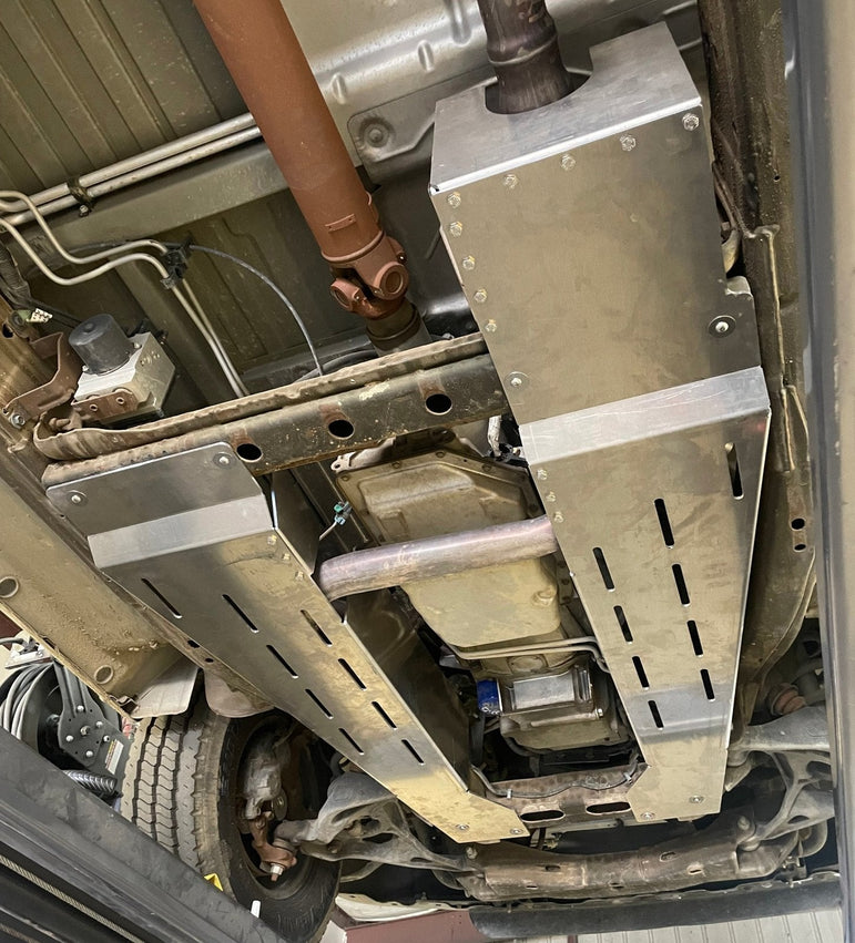Chevrolet/GMC Express & Savana 2500/3500 Catalytic Converter Guard (2010-2020) - JSI Racing 